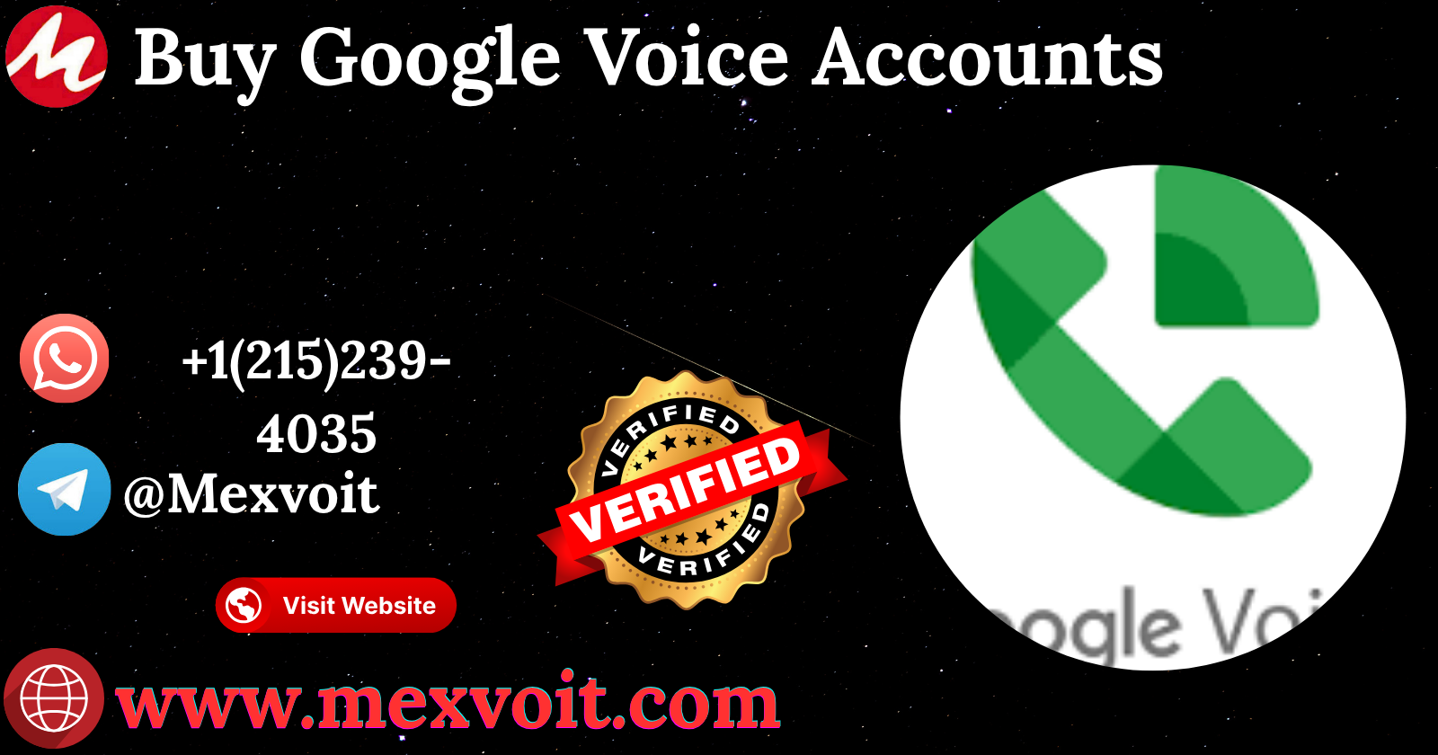 Buy Google Voice Accounts