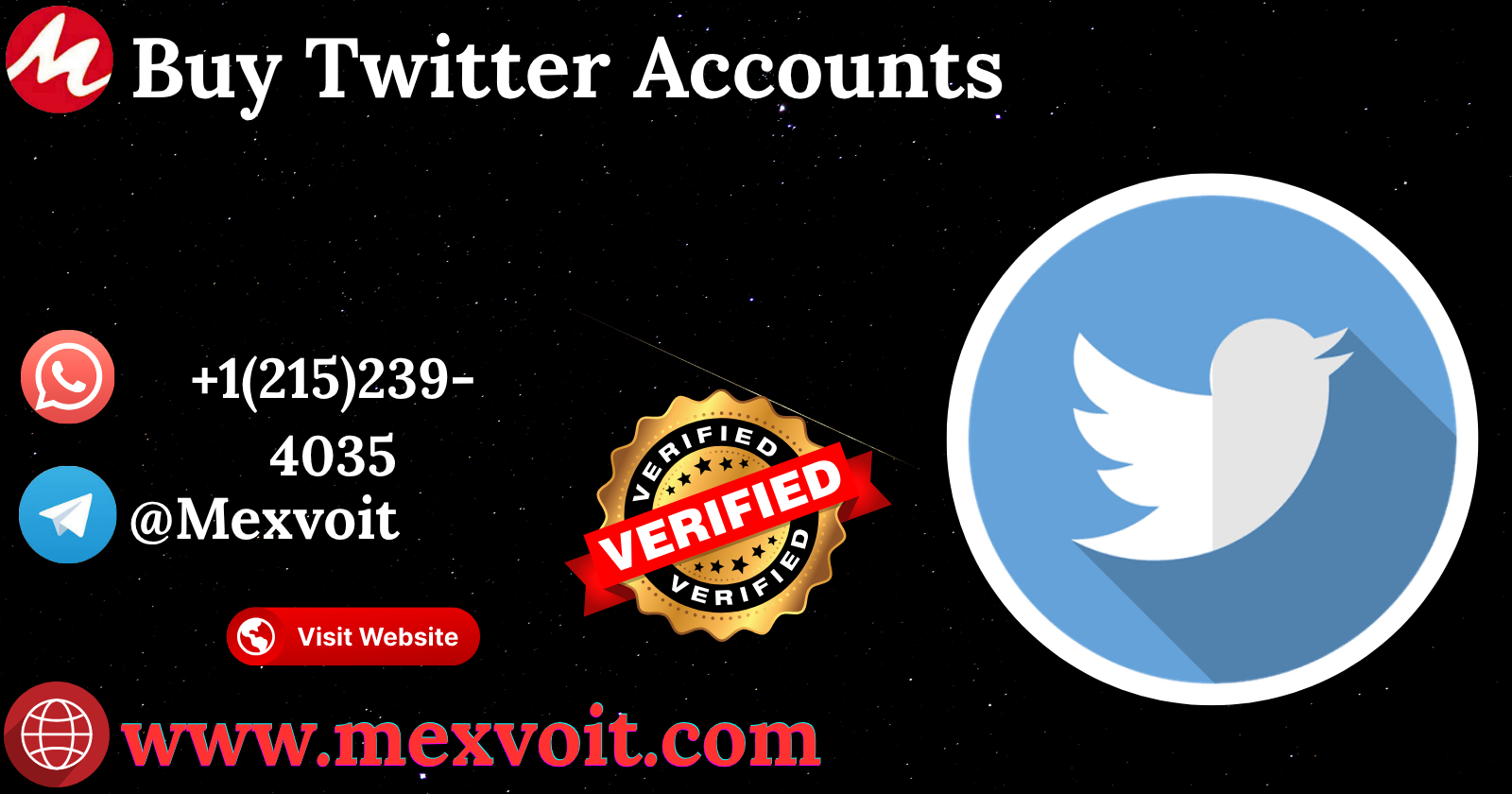 Buy Twitter accounts