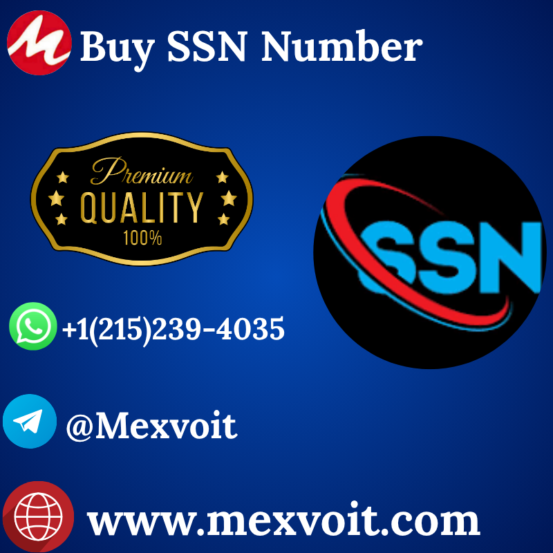 Buy SSN Number